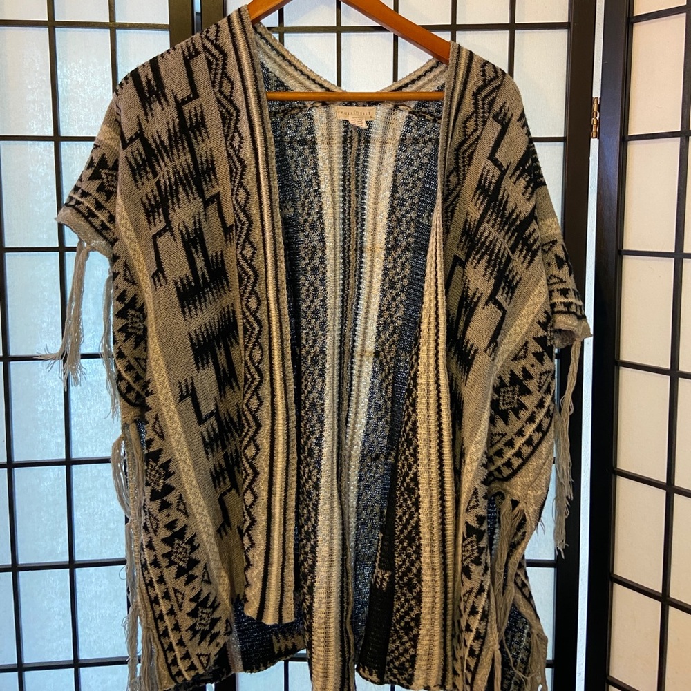 Comfy gray cardigan